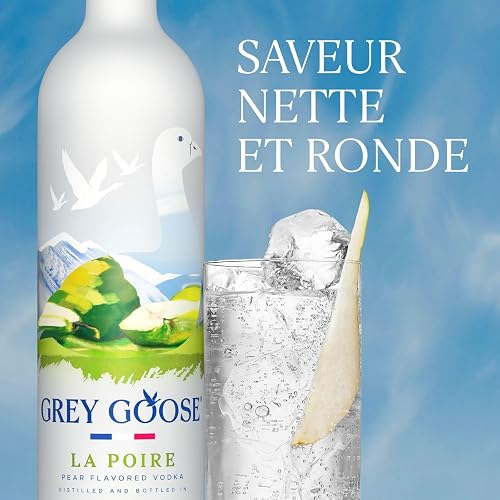 GREY GOOSE La Poire, Premium Pear Flavoured French Vodka, 40% ABV, 70cl / 700ml, Made with Grey Goose Vodka with Infused and Distilled Pears from Anjou - 6
