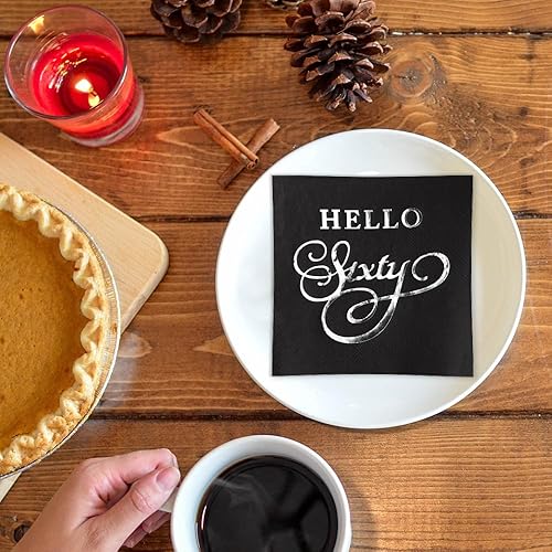 Miniatura 5 de Servilletas de papel desechables para fiesta de cumpleaños con lámina dorada, decoraciones de feliz cumpleaños, paquete de 100, servilletas de 3