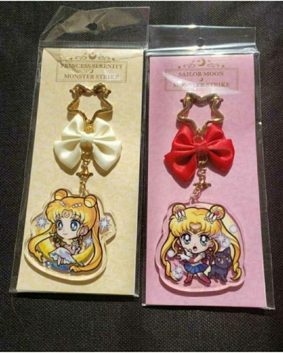 セーラームーン モンスターストライク コラボ プレミアムチャーム 公式 セーラームーン モンスターストライク コラボ プレミアムチャーム 公式