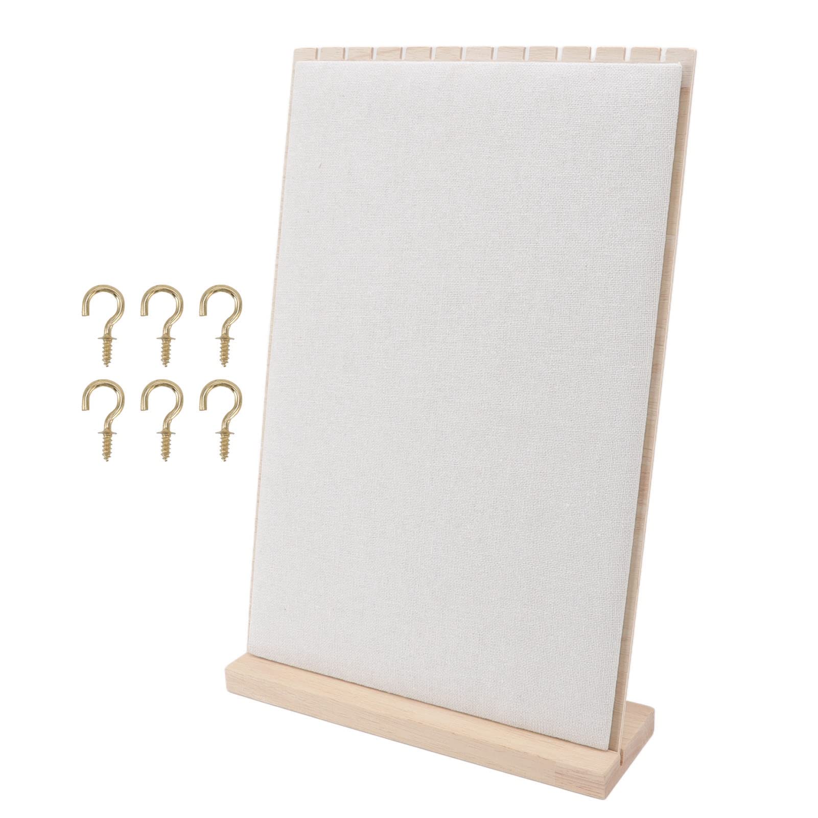 Porte-Collier En Bois 12 Places - Présentoir Bijoux Déco, Range Colliers Organisé