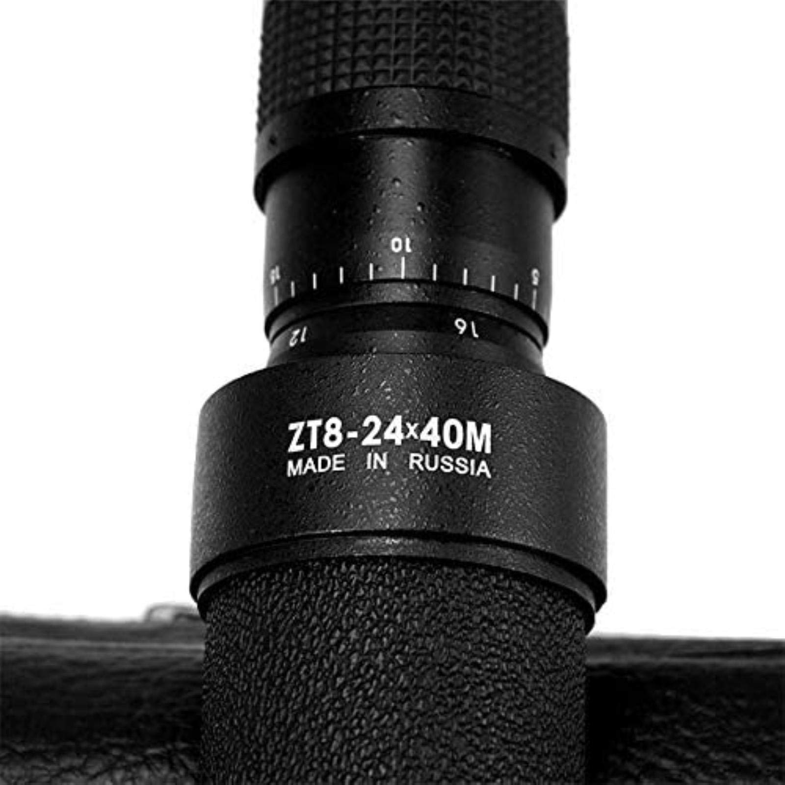 LYGXWJFC Lornetka dużej mocy, monokularowy 8-24x40 Zoom monokularowy teleskop Hd metalowa soczewka optyczna do użytku wewnątrz/na zewnątrz