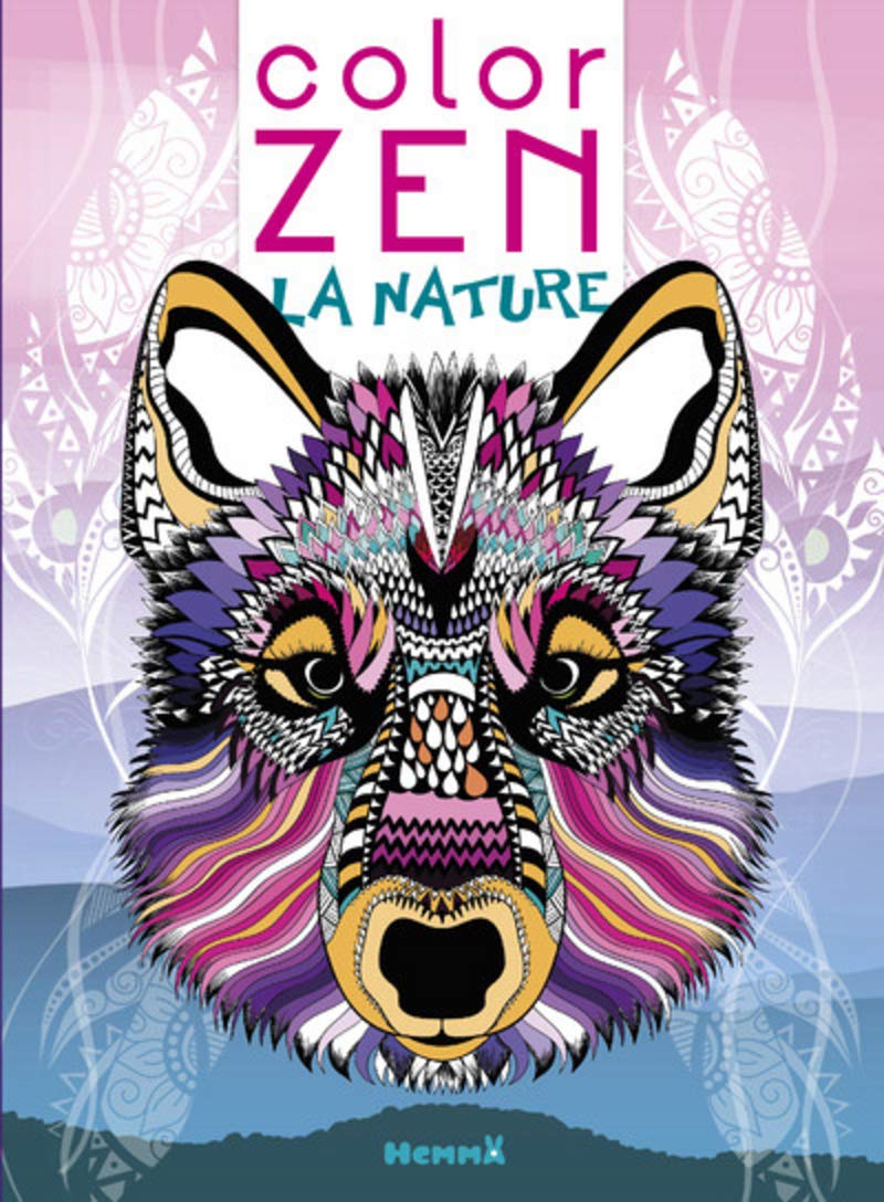 Color Zen La nature (Loup)