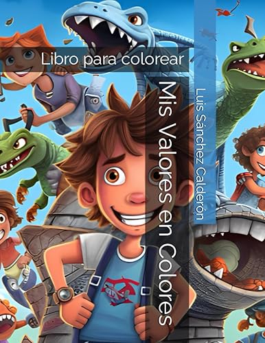 Mis Valores en Colores Libro para colorear (Spanish Edition)