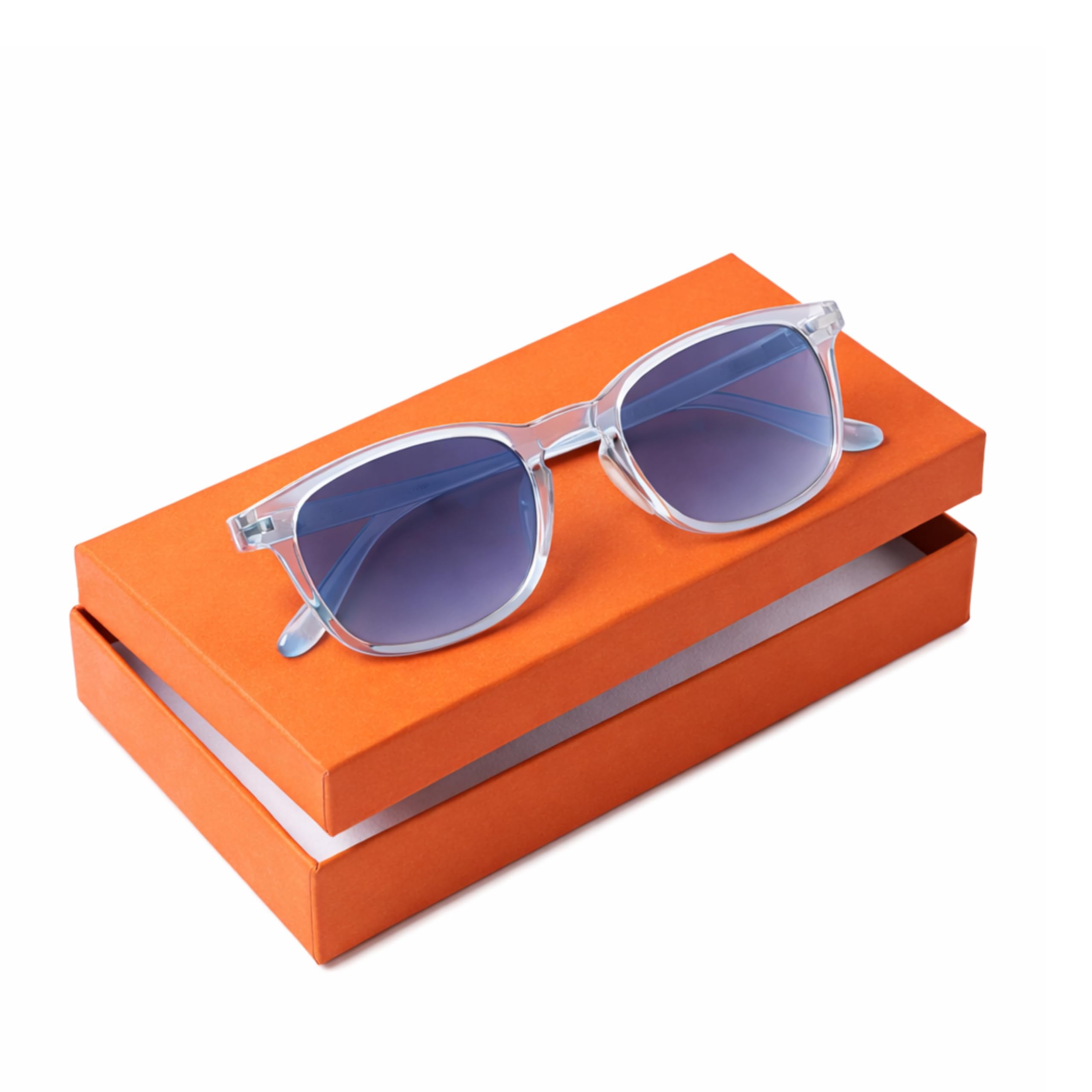 SILAC - 7551 - Lunettes de lecture solaire homme et femme - +1,00 à +3,50 | Monture gris cristal polycarbonate – Verres teintés Cat. 3 UV400 – Branches flex