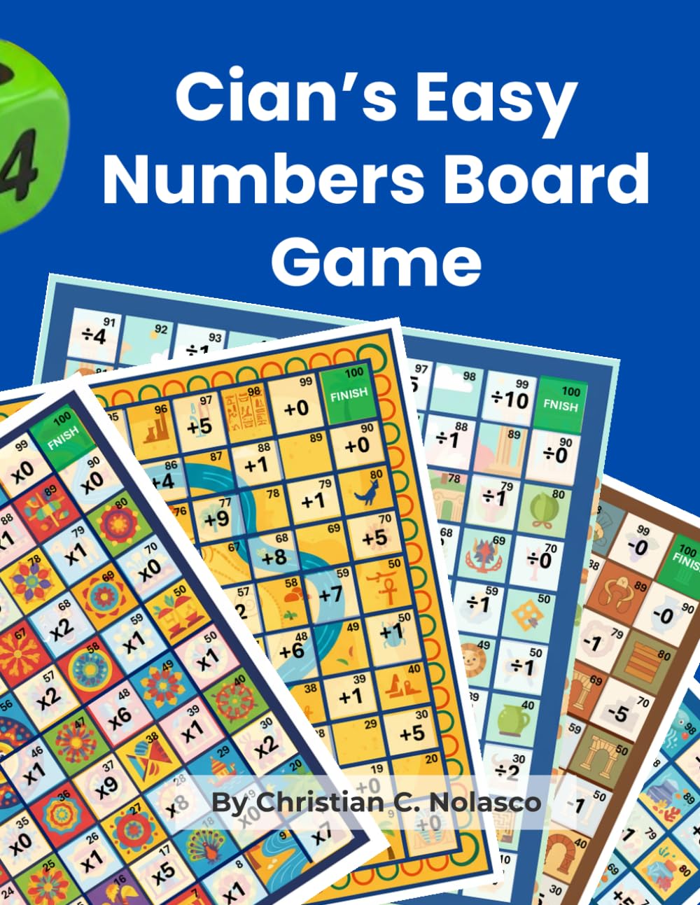 CIAN'S EASY NUMBERS BOARD GAME
