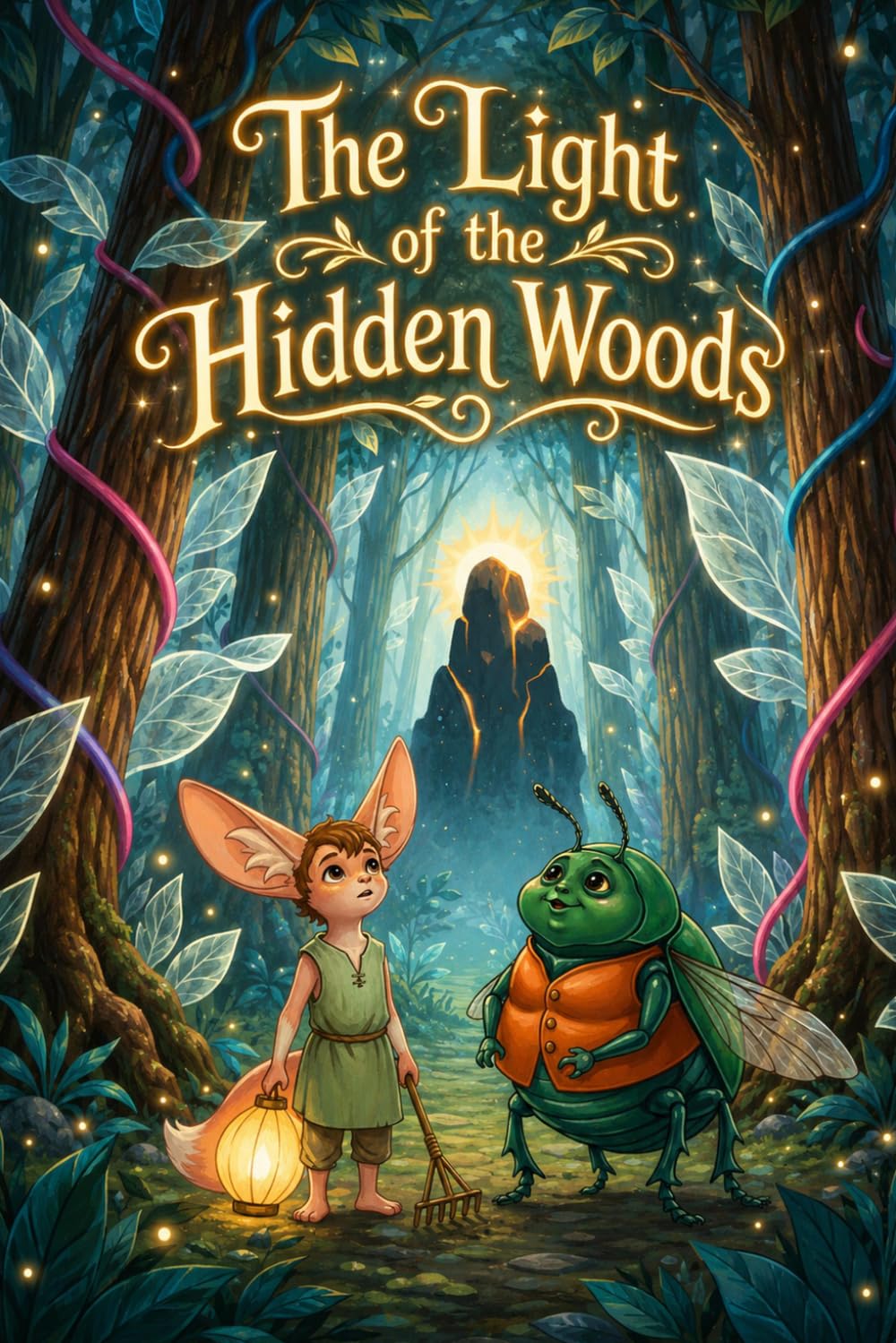 The Light of the Hidden Woods: A heartwarming tale of kindness and courage for young readers who love magical adventures and discovering inner strength