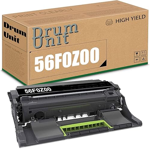 Reemplazo de la unidad de tambor de imagen negra compatible para Lexmark 56F0Z00 56F0ZA0 para impresora M3250 XM3250 M1242 XM1242 M1246 XM1246 1