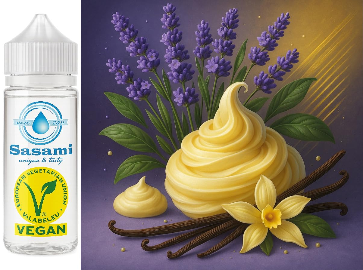 Provence Dream – lawenda wanilia crème aromat koncentrat – Wegański – Sasami – 100ml