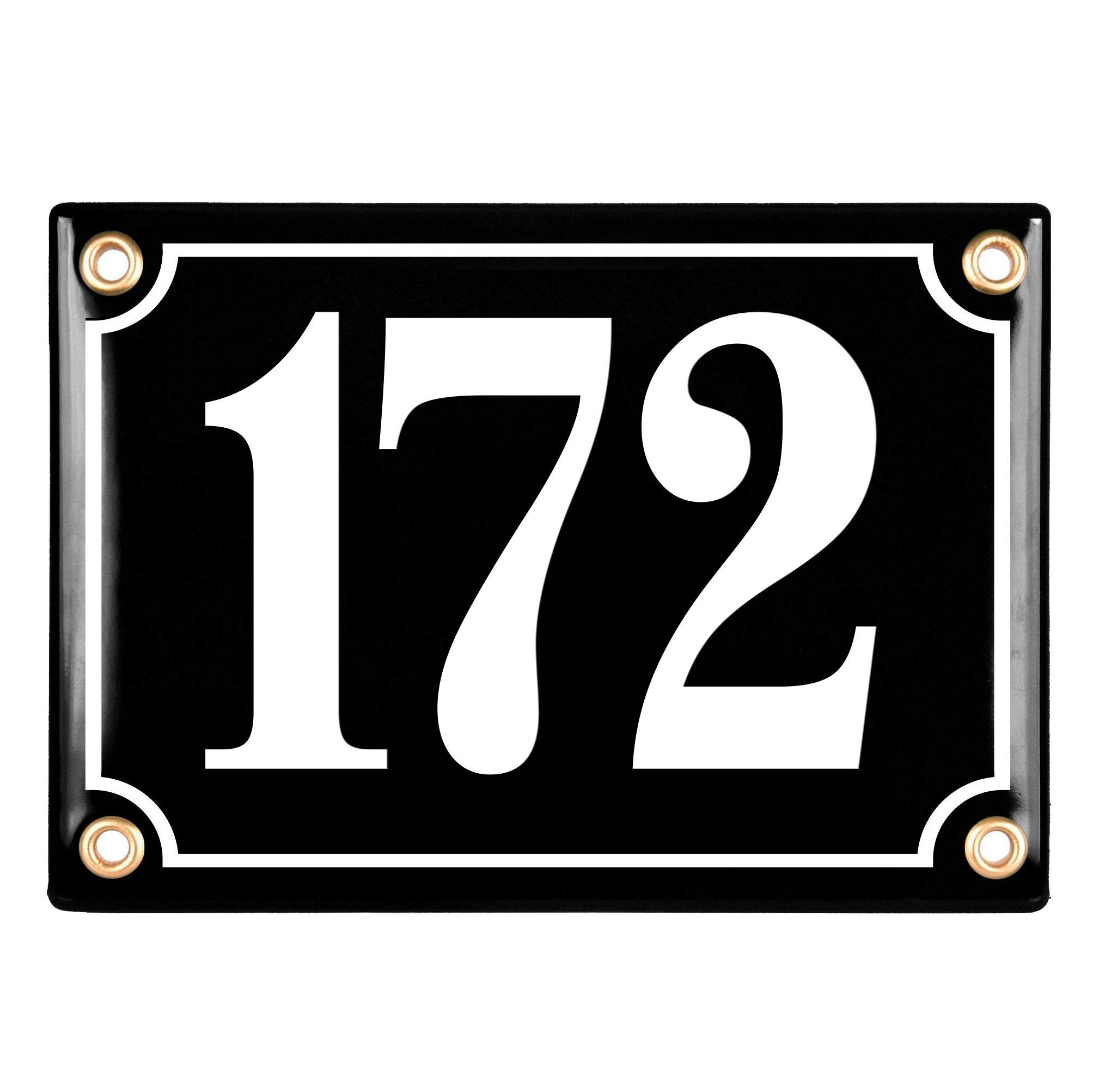 Plaque de maison en céramique résistante aux intempéries et au gel