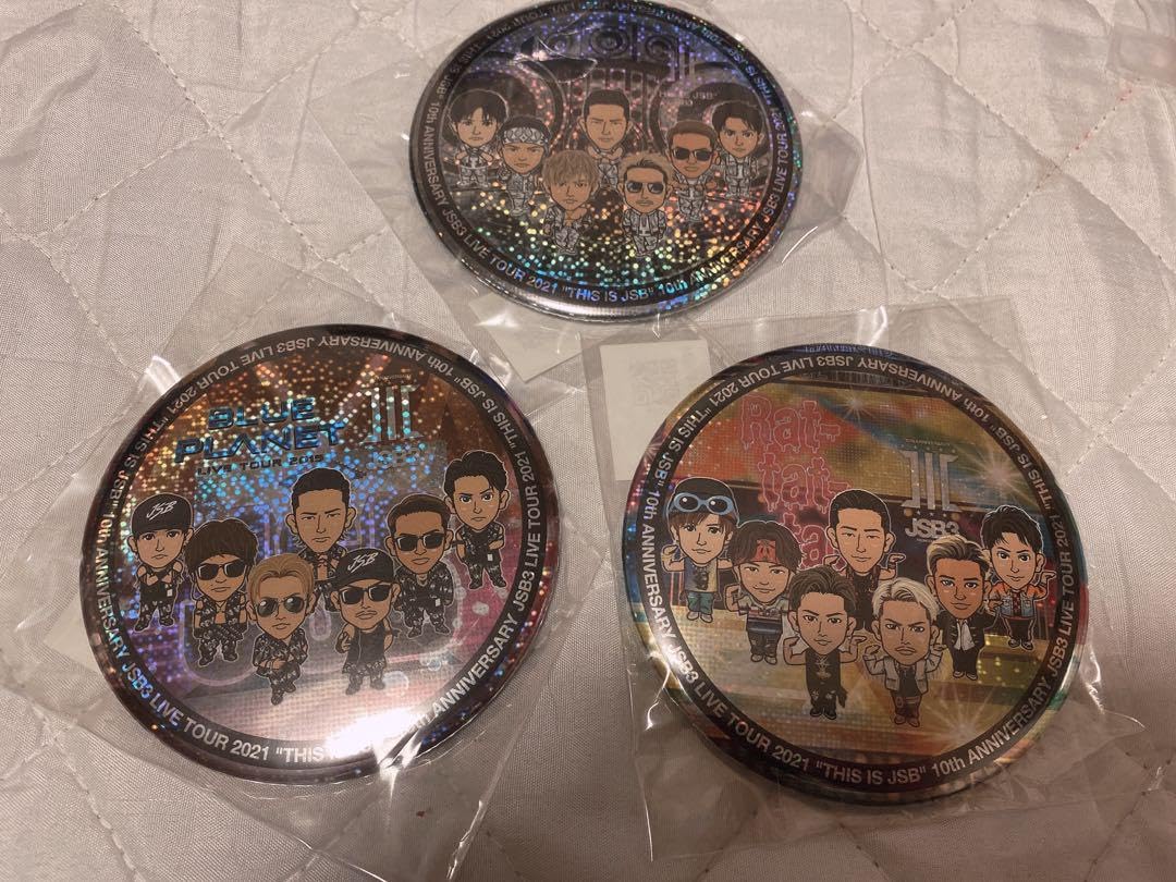 100mm缶バッジ 三代目J SOUL BROTHERS セット 100mm缶バッジ 三代目J SOUL BROTHERS セット