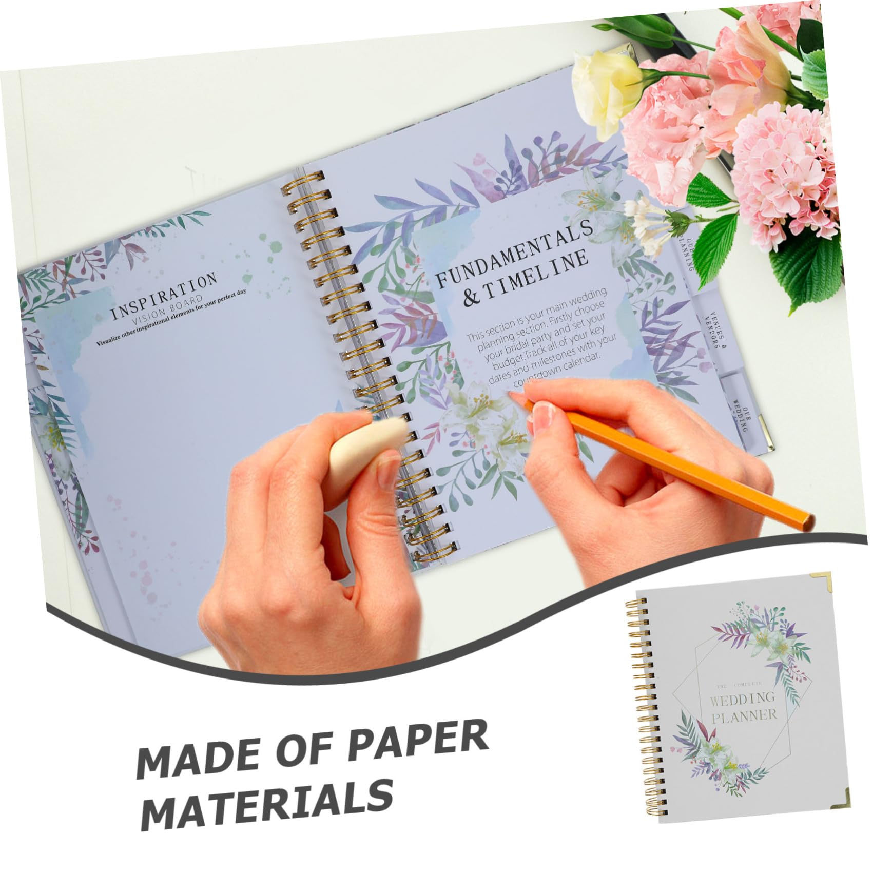 Hochzeitsplanungsbuch Für Braut Praktisches Notizbuch Zur Hochzeitsorganisation Mit Kreativem Design Erinnerungsbuch Für Schönsten Tag