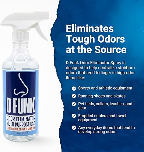 Vista 3 de Ardent D Funk eliminador de olores para olores fuertes, botella de 16 oz. Spray desodorante para telas para quitar olores y malos olores, limpiador