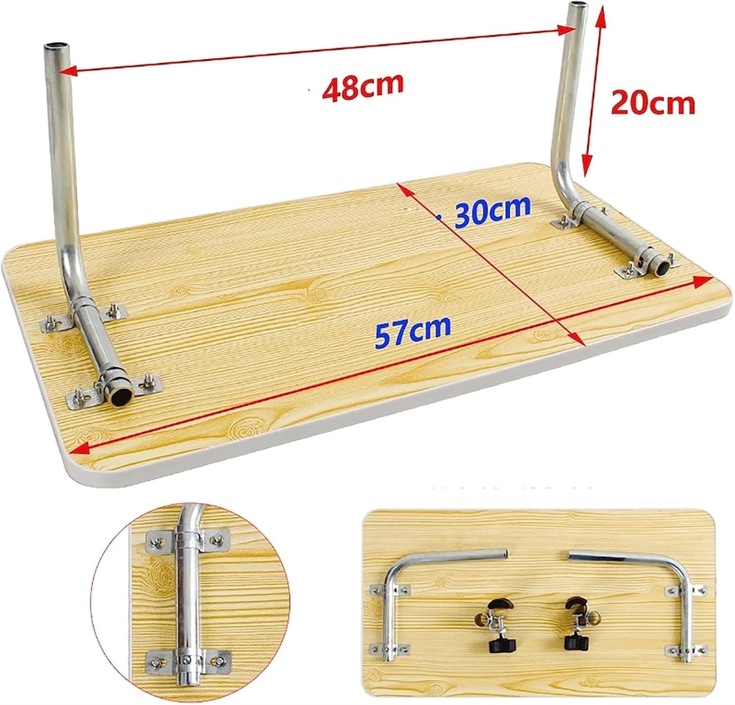 木製車椅子トレイ、取り外し可能な車椅子ラップトレイテーブル、書き込み、読書、食事用 アクセサリー 用デスク