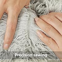 Vista 8 de Cat & Dog Beds for Small Dogs Round Cat Beds for Indoor Cats Pet Bed for Puppy and Kitten with Slip-Resistant Bottom Plush Donut Cat Bed, Small