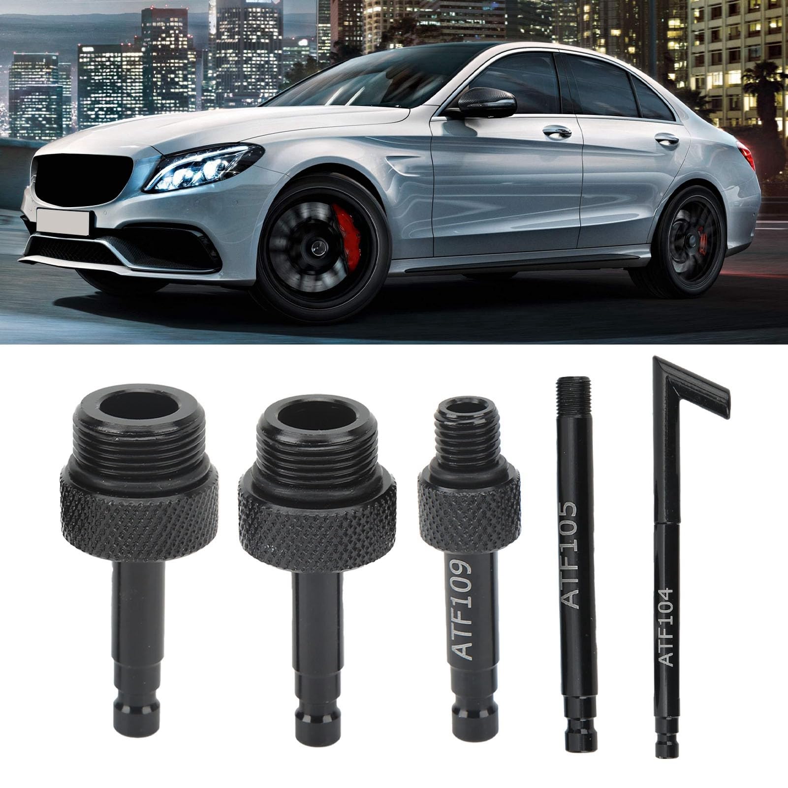 Yctze 5 sztuk ATF Napełnianie płyn automatyczna skrzynia biegów zestawy narzędzi mechanicznych adapter do napełniania ATF adapter do napełniania płynu trans adapter