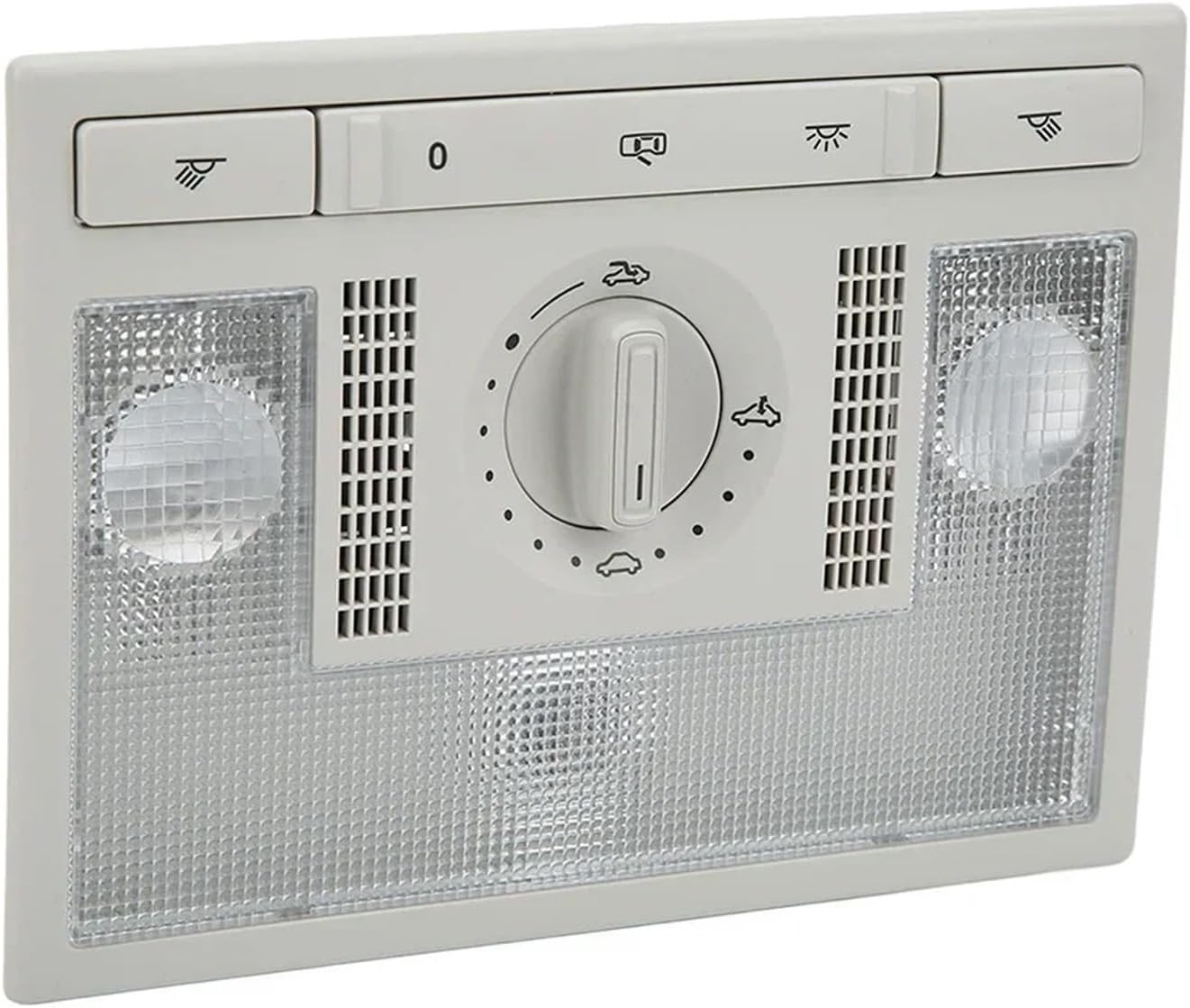 Car Reading Light Compatible for Nissan Tiida 2005-2010 Interior Roof Lamp Sunroof Switch Interior Reading Light(Without Light Used)