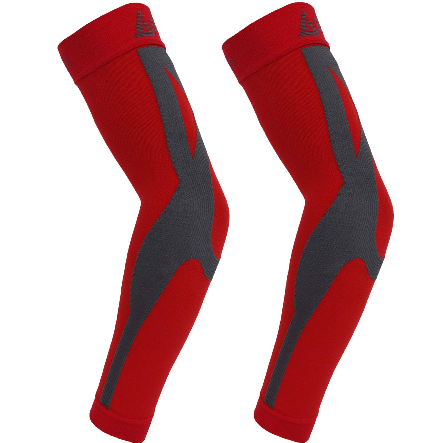 B-Driven Sports Medical Compression Arm Sleeves 20-30 mmHg Athletic Pair
