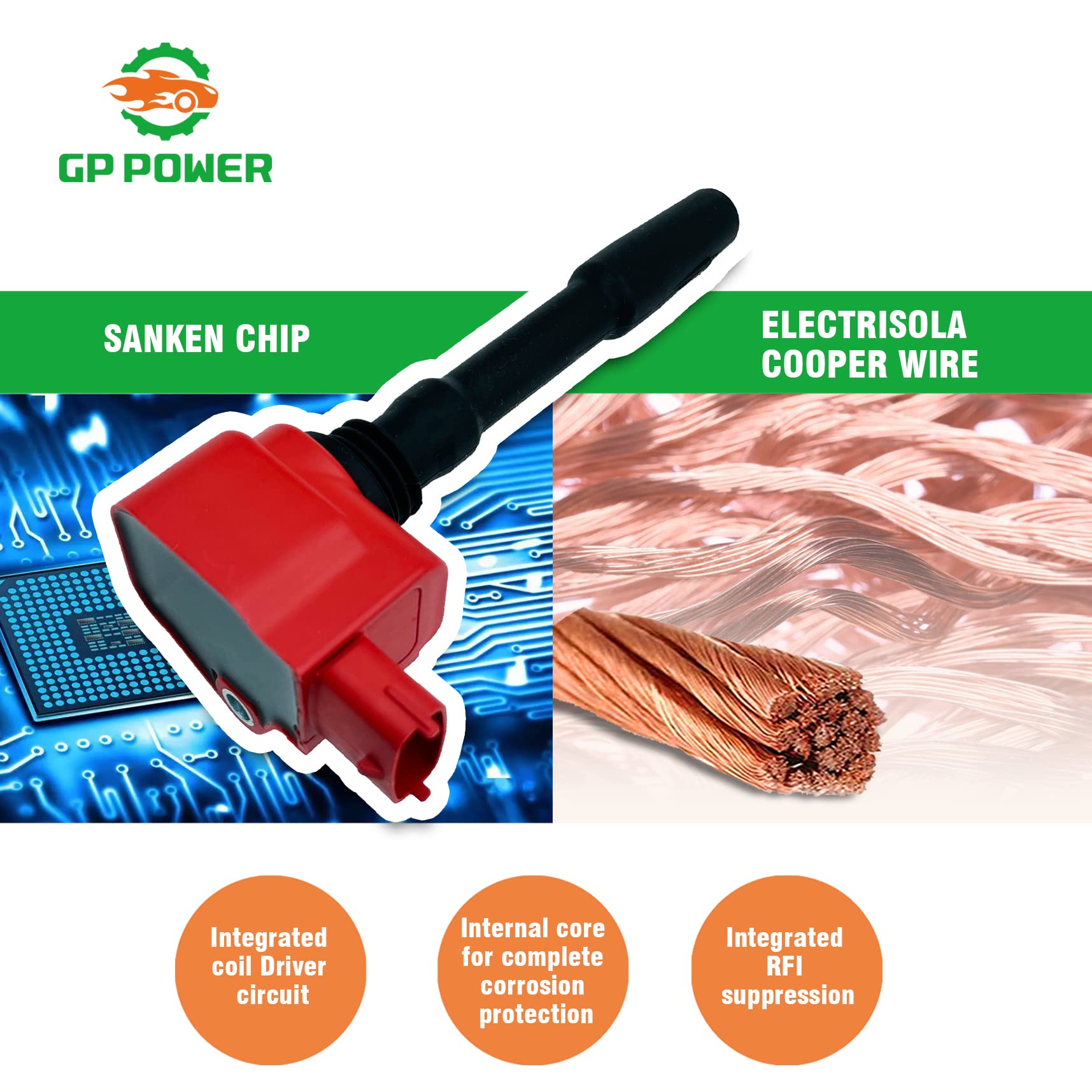 Amazon | GP POWER イグニッションコイル 6個セット マセラティ ジブリ