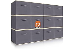 Lifewit 12 Packs Storage Cubes, 11 Inch Storage Bins