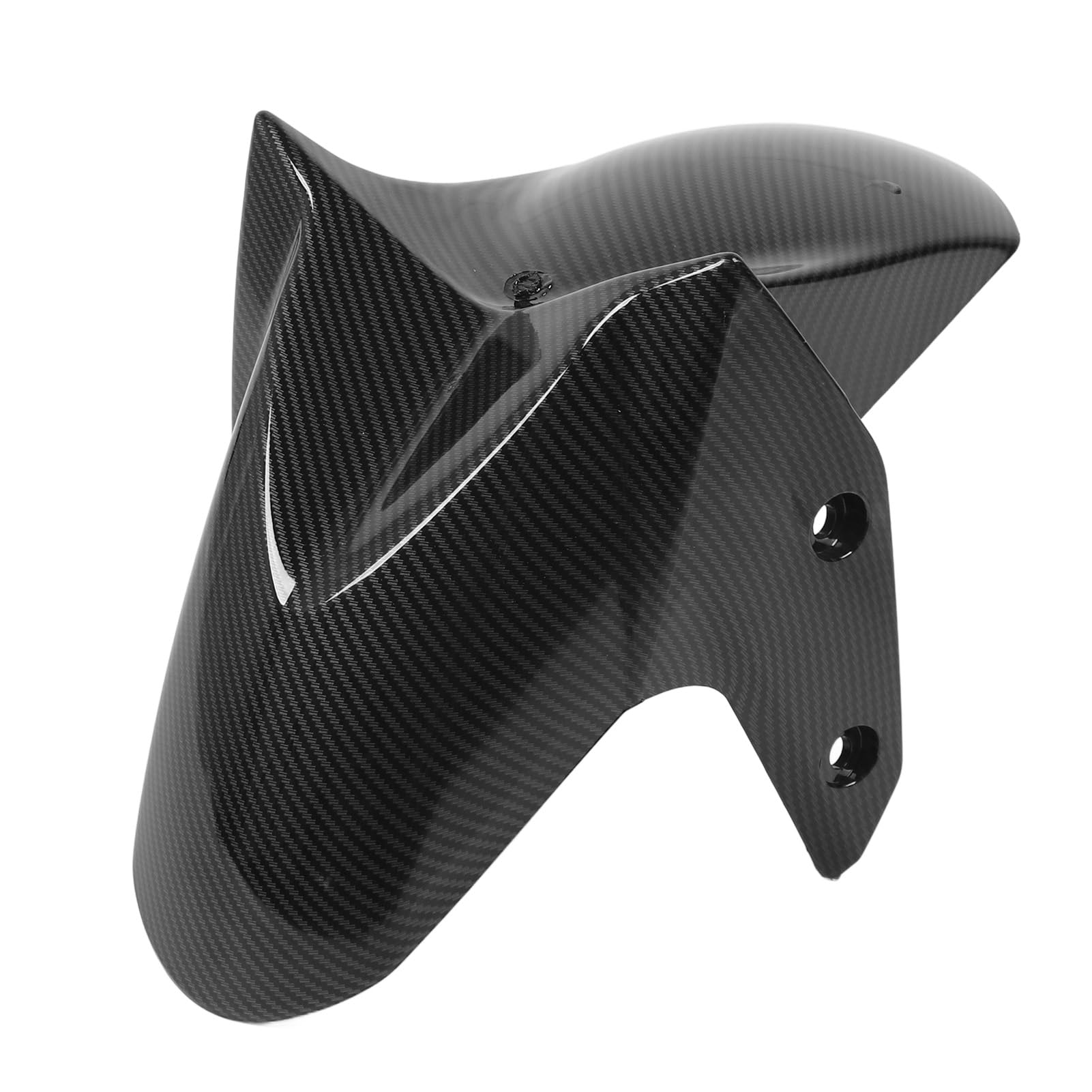 Guardabarros Delantero de Motocicleta, Protector contra Salpicaduras Delantero Ligero Estilo Fibra de Carbono para NMAX 125155 2020-2024