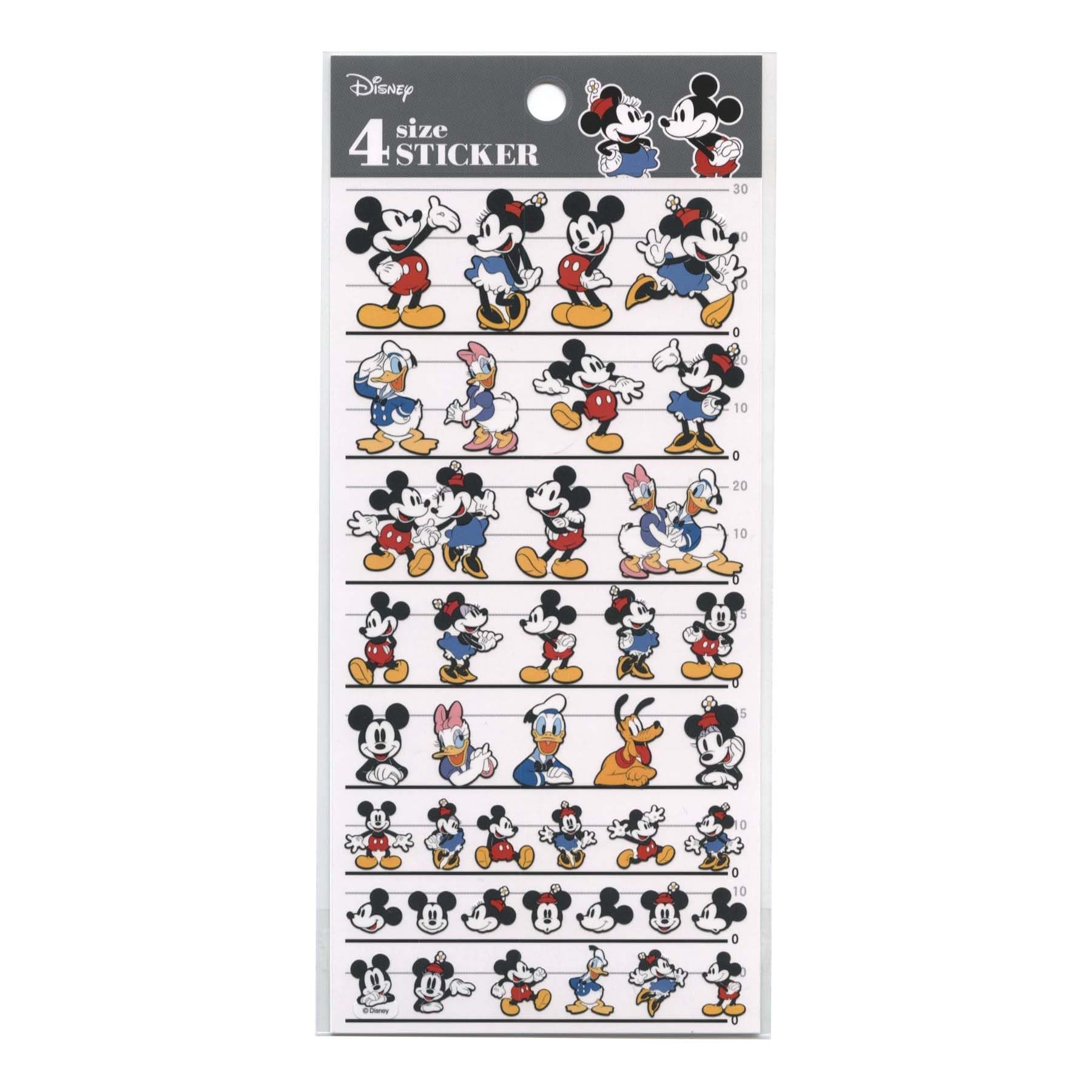 Amazon.co.jp: ミッキー＆フレンズ[シールシート]4SIZE STICKER 
