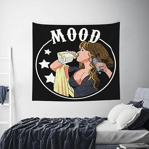 Miniatura 4 de HDJSTY Jenni Singer Rivera Tapastry - Tapiz para colgar en la pared, decoración del hogar, para dormitorio, sala de estar, dormitorio, 60 x 51