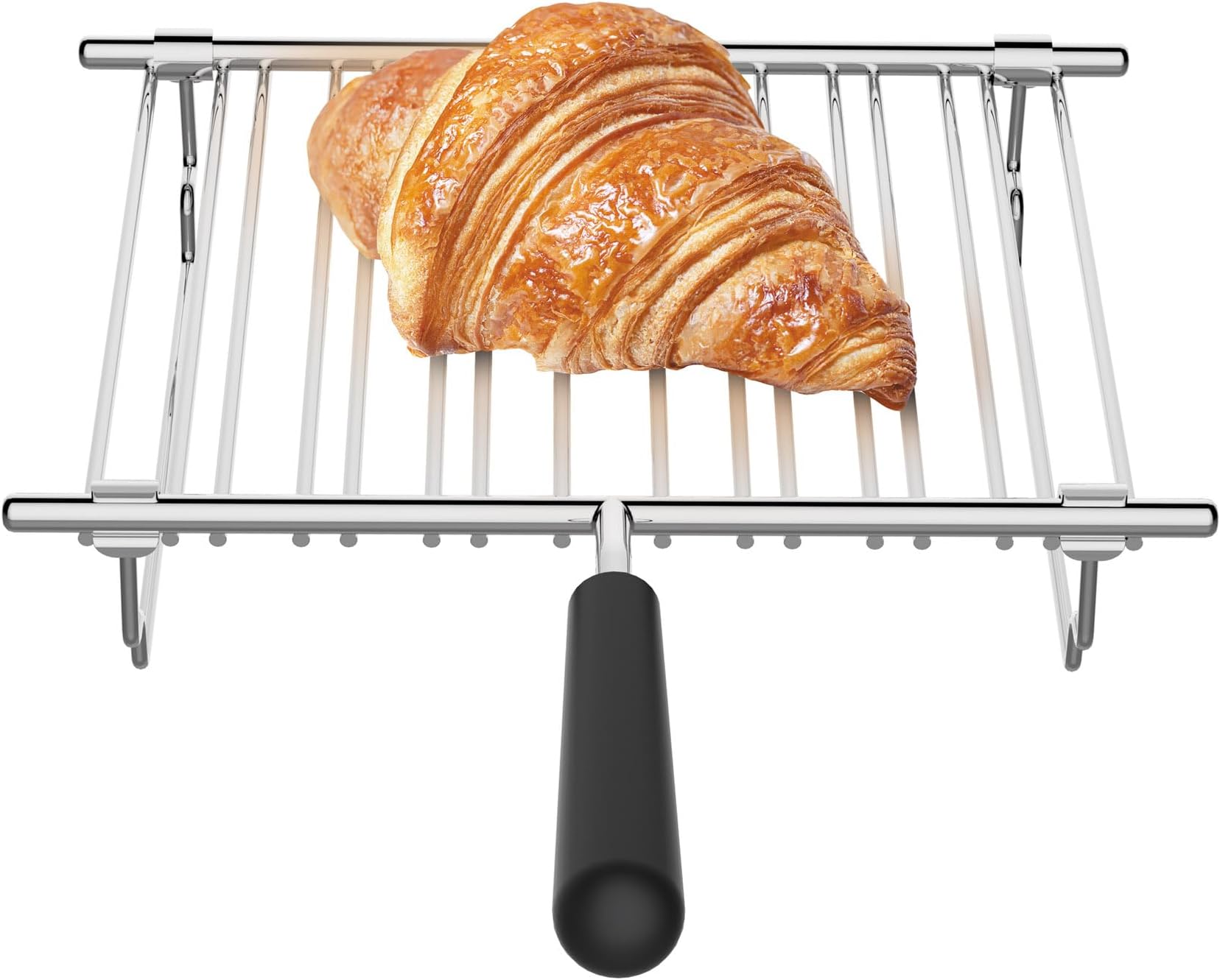 Dualit Warming Rack for Dualit Classic Toasters | 1 Toaster Accessory | Heat bread products with ease | Heatproof Handle | 1738