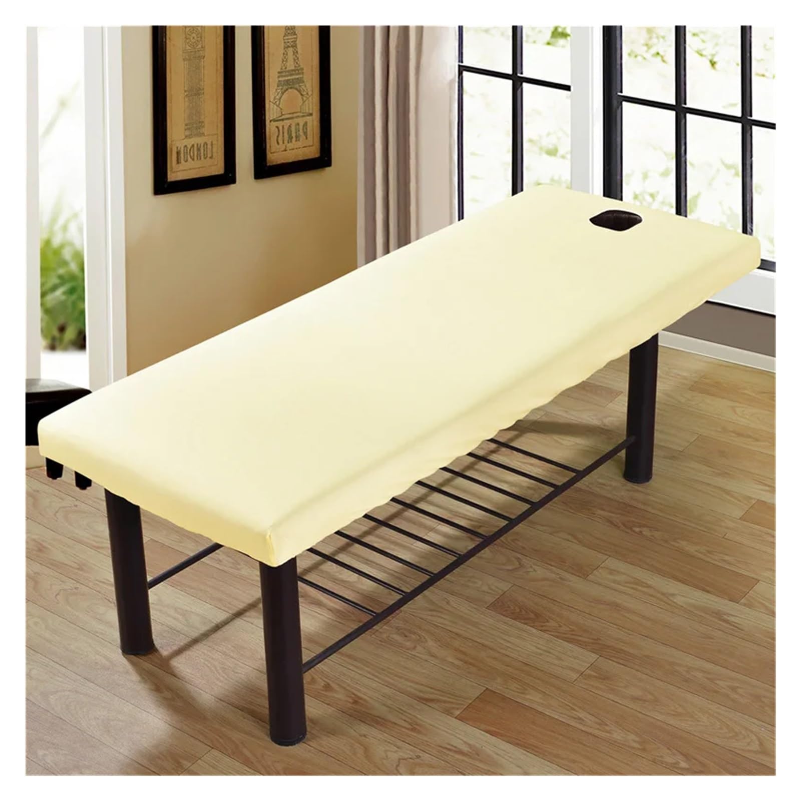 Sabanas Camilla Masaje Cubierta de cama elástica for masaje de salón de belleza, cubierta de cama gruesa de alta elasticidad, sábanas for mesa de masaje for salón de belleza de Hotel, tatuaje de Hospi