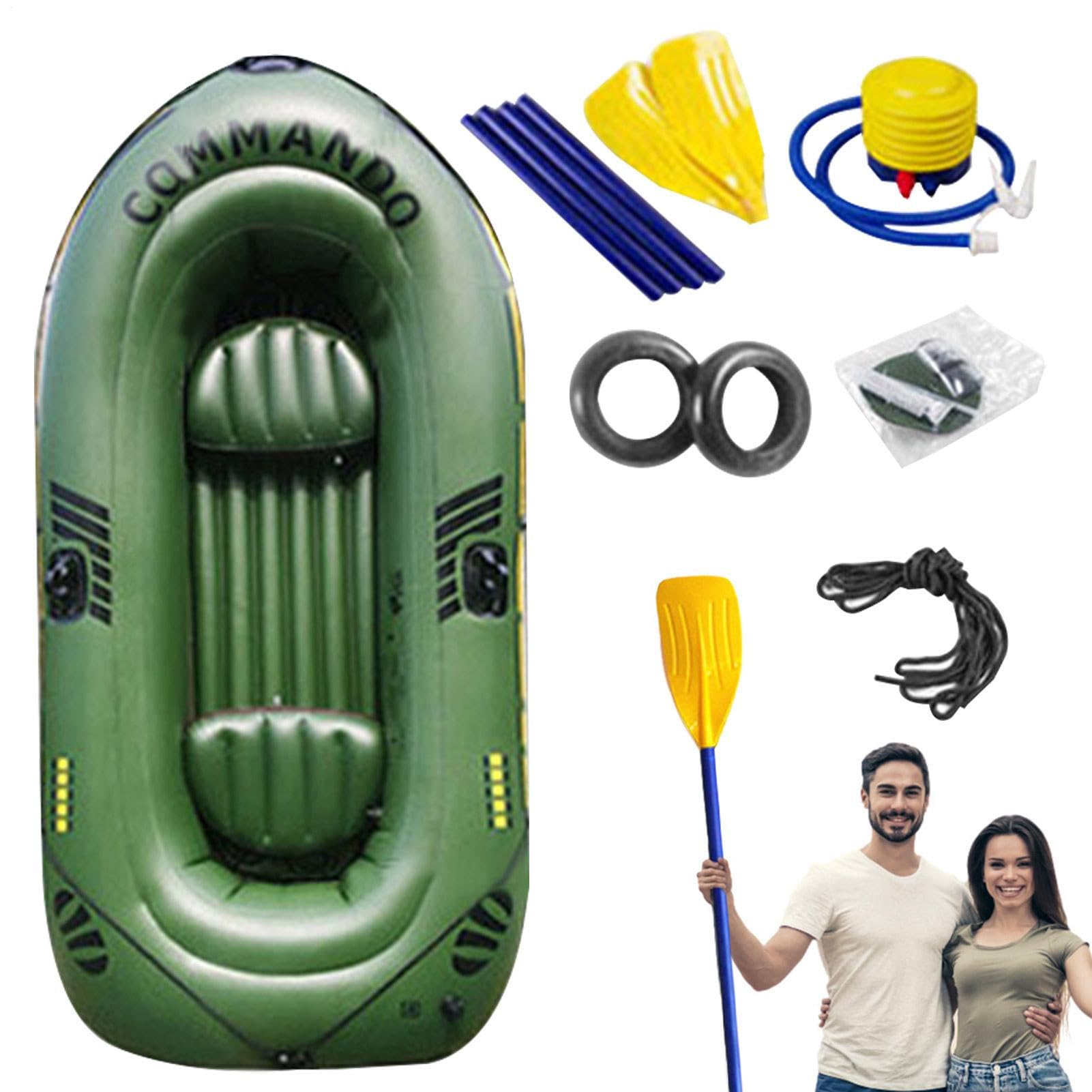 Kayak gonfiabile portatile – Canoa pieghevole sul lago, zattera leggera