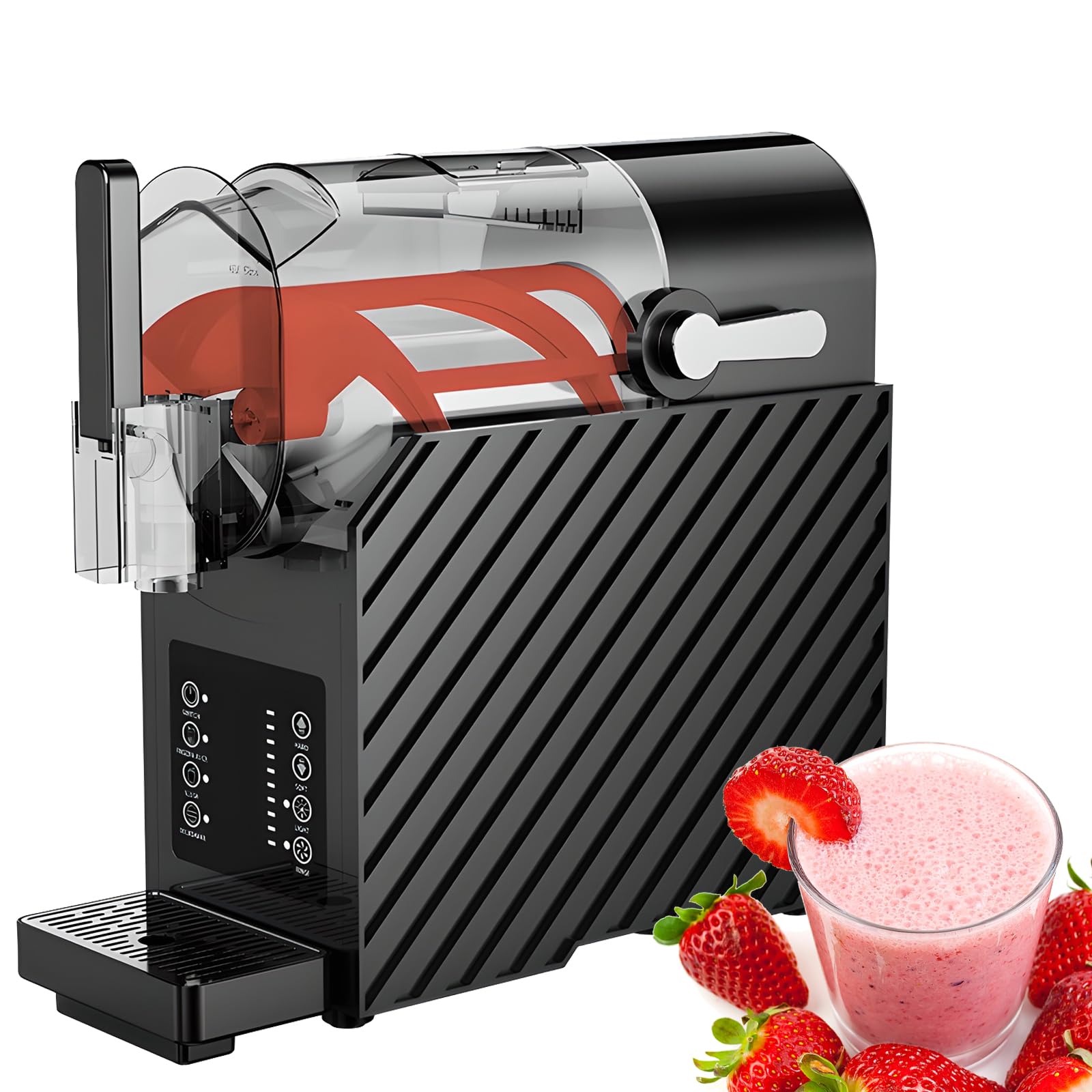 Máquina granizadora sin hielo de 1,8 litros con tecnología de dureza ajustable avanzada