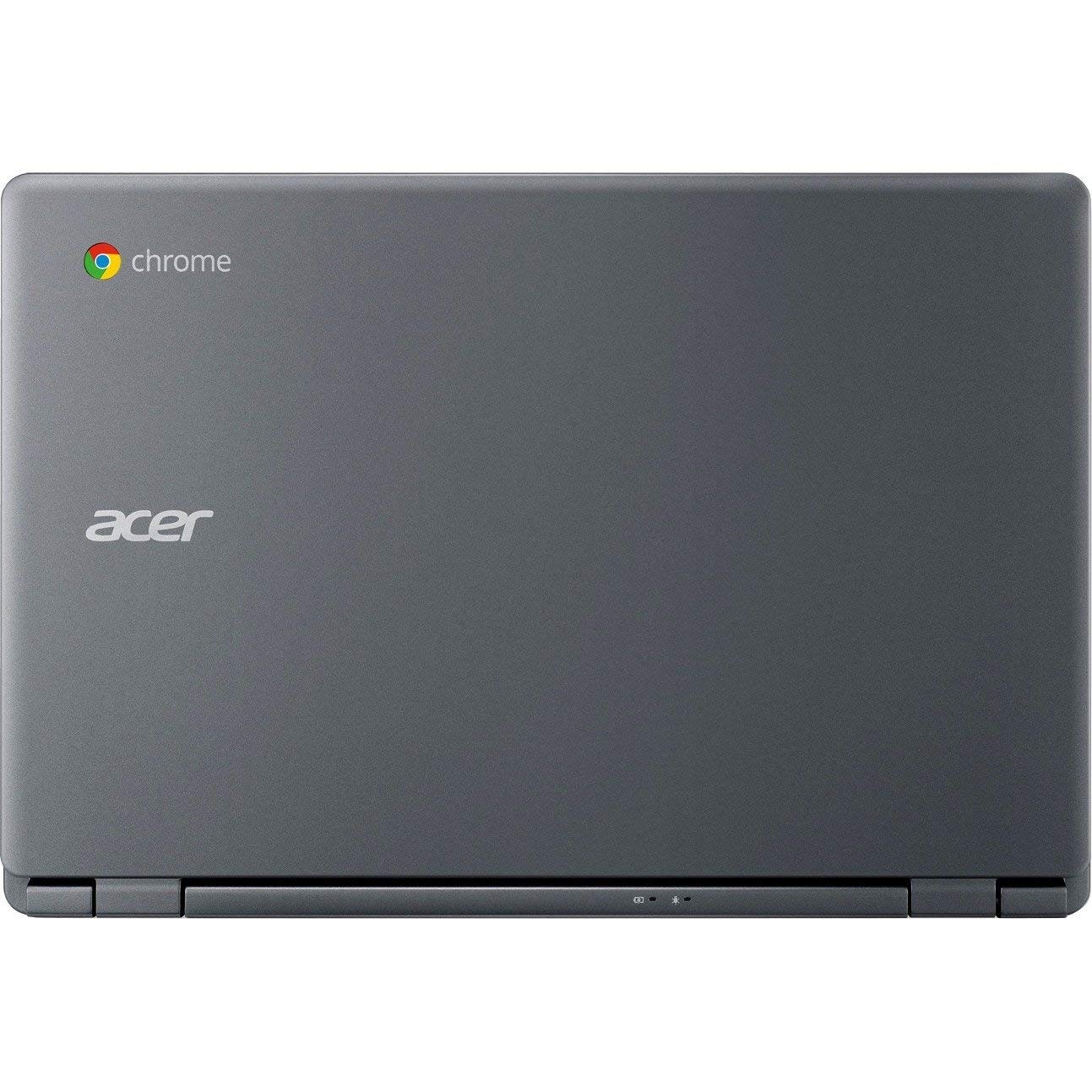 Acer C730E-C555 Chromebook, Intel Celeron N2840 Dual-Core CPU, 4GB Ram, 16GB HD (Renewed)