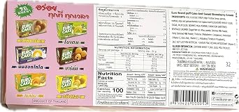 Euro Strawberry Cake 1 Box Net Wt 144 G.