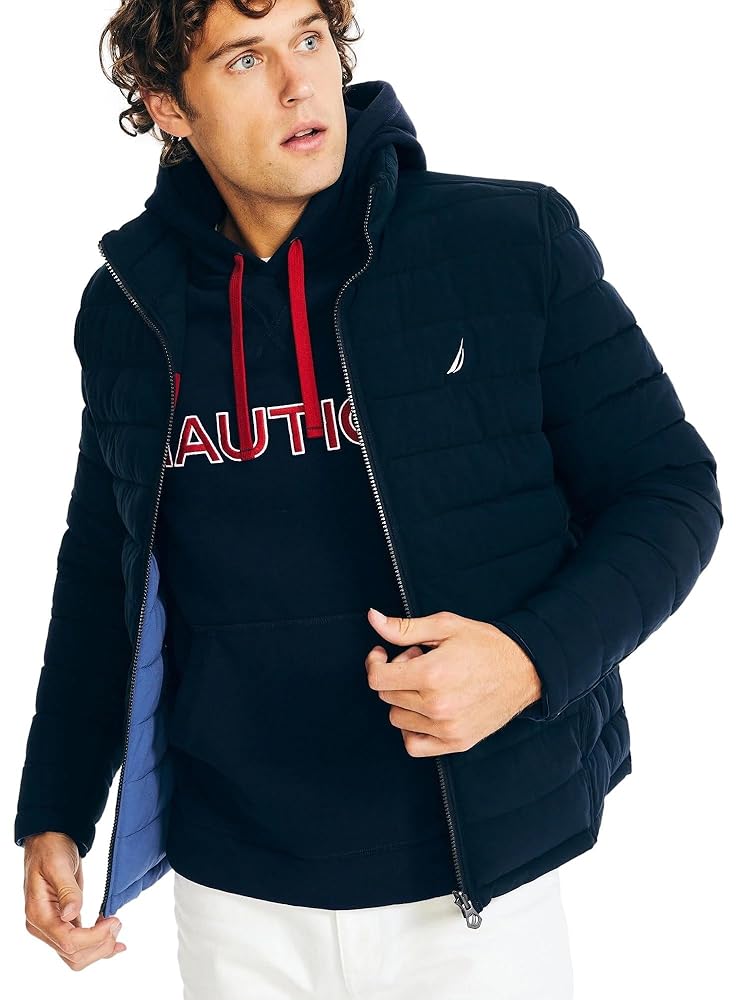 Ameri　REVERSIBLE HALF SLEEVE JACKET Nanamica Reversible Insulation Jacket - Gray | Wallace
