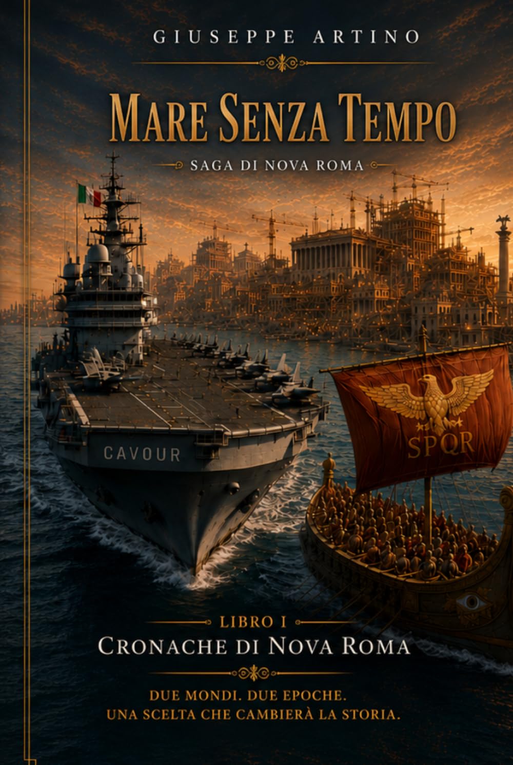 MARE SENZA TEMPO: Saga di Nova Roma libro I - Cronache di Nova Roma