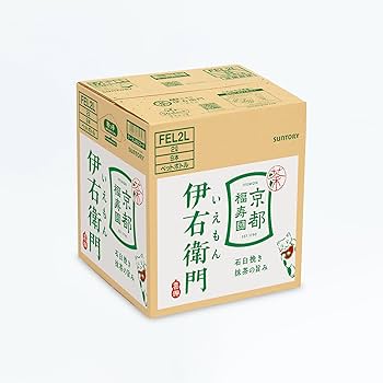 Amazon.co.jp: サントリー 伊右衛門 お茶 2L×9本 [Amazon限定ブランド