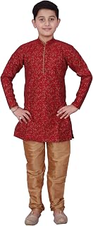 Boy's Cotton Indian Kurta For Kids Boys | Traditional Wear | 1 To 16 Years | Pack Of 1 (S-117)