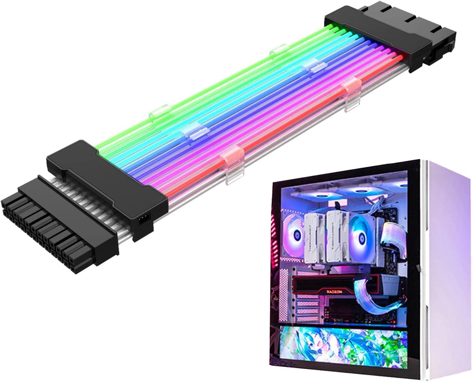 Rallonge De Câble RVB | Cable RGB Pc Cable Alimentation Pc | Câbles D ...