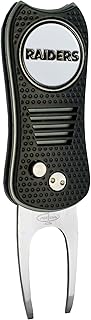 Team Golf NFL Switchblade Divot Tool with Double-Sided Magnetic Ball Marker, Features Patented Si...