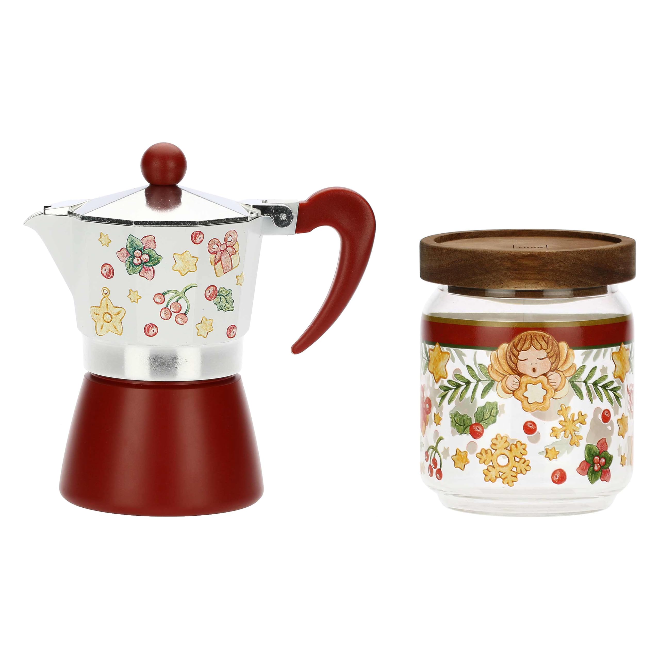 Ensemble cafetière et pot à café THUN pour sublimer vos petits-déjeuners de Noël