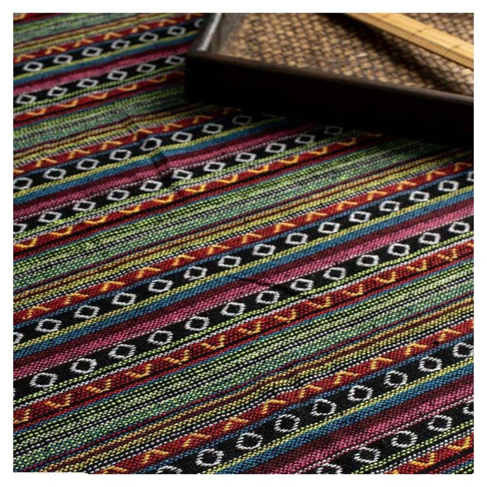 Tissu en lin résistant pour rénover coussins de chaise et canapés