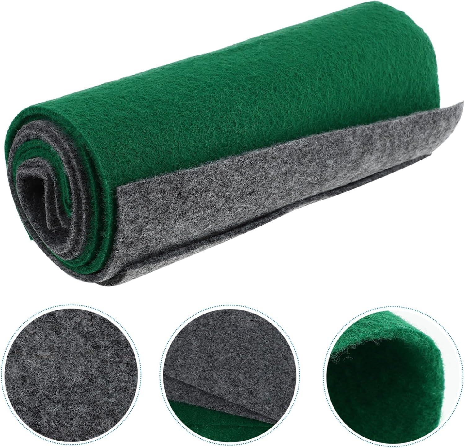 4Pcs Reptile Terrarium Carpet Substrate Mats for Lizards Gecko Snake Tortoise Breathable Polyester Habitat Liner with Fit Design for Cage Bedding