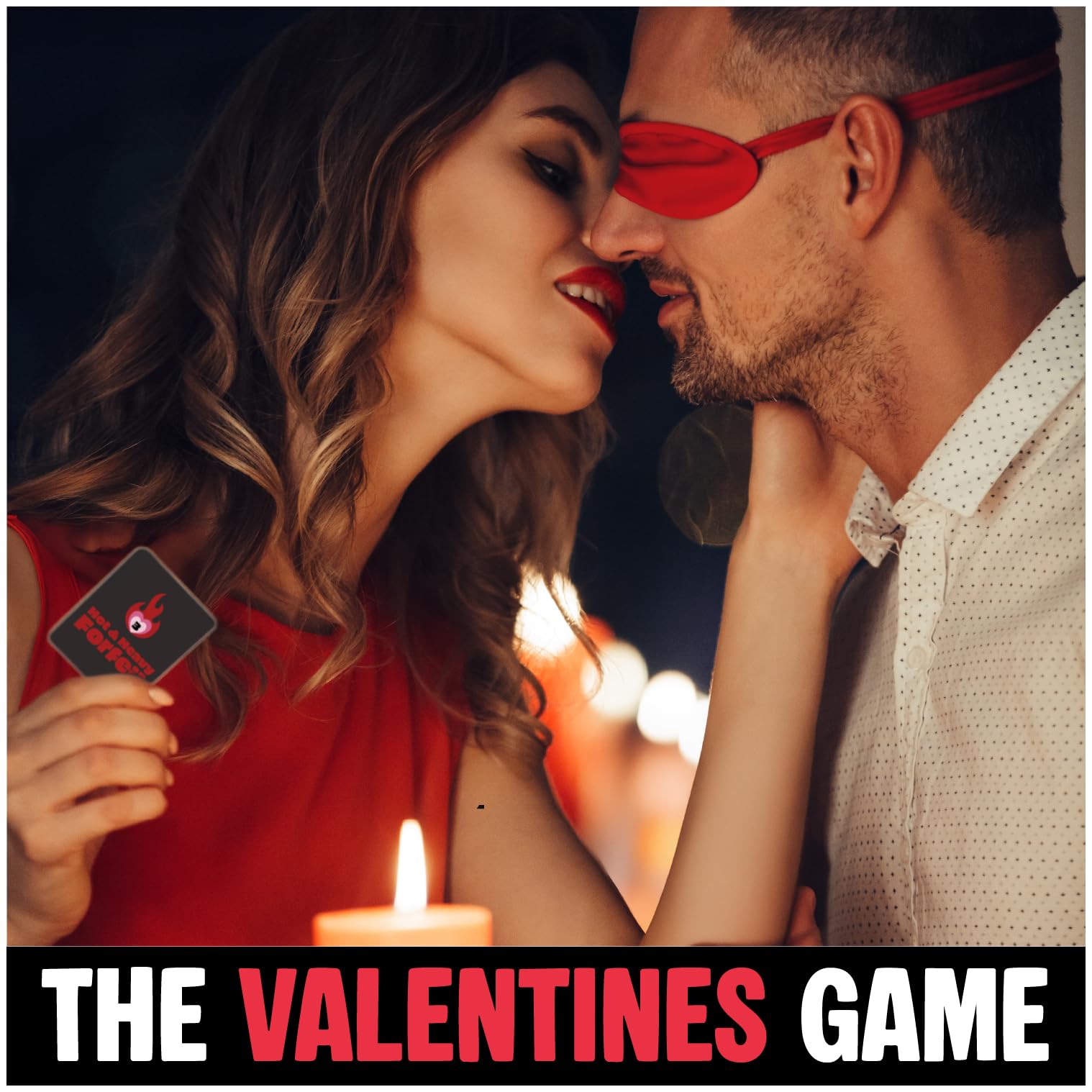 Lucky Egg Let's Play Dirty, Couples Games for Adults with Spinner Blindfold and 180 Naughty Prompts - Image 2