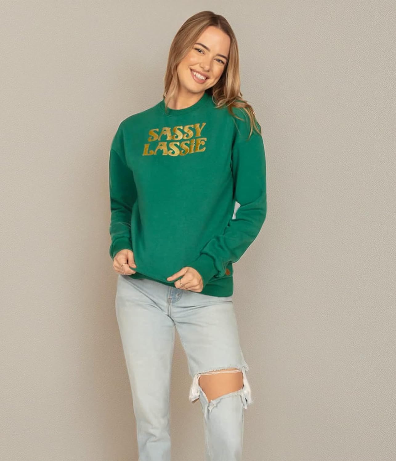 Tipsy Elves St. Patrick’s Day Sweatshirts for Women - Unique and Fun Womens Pullover Sweaters - Image 6
