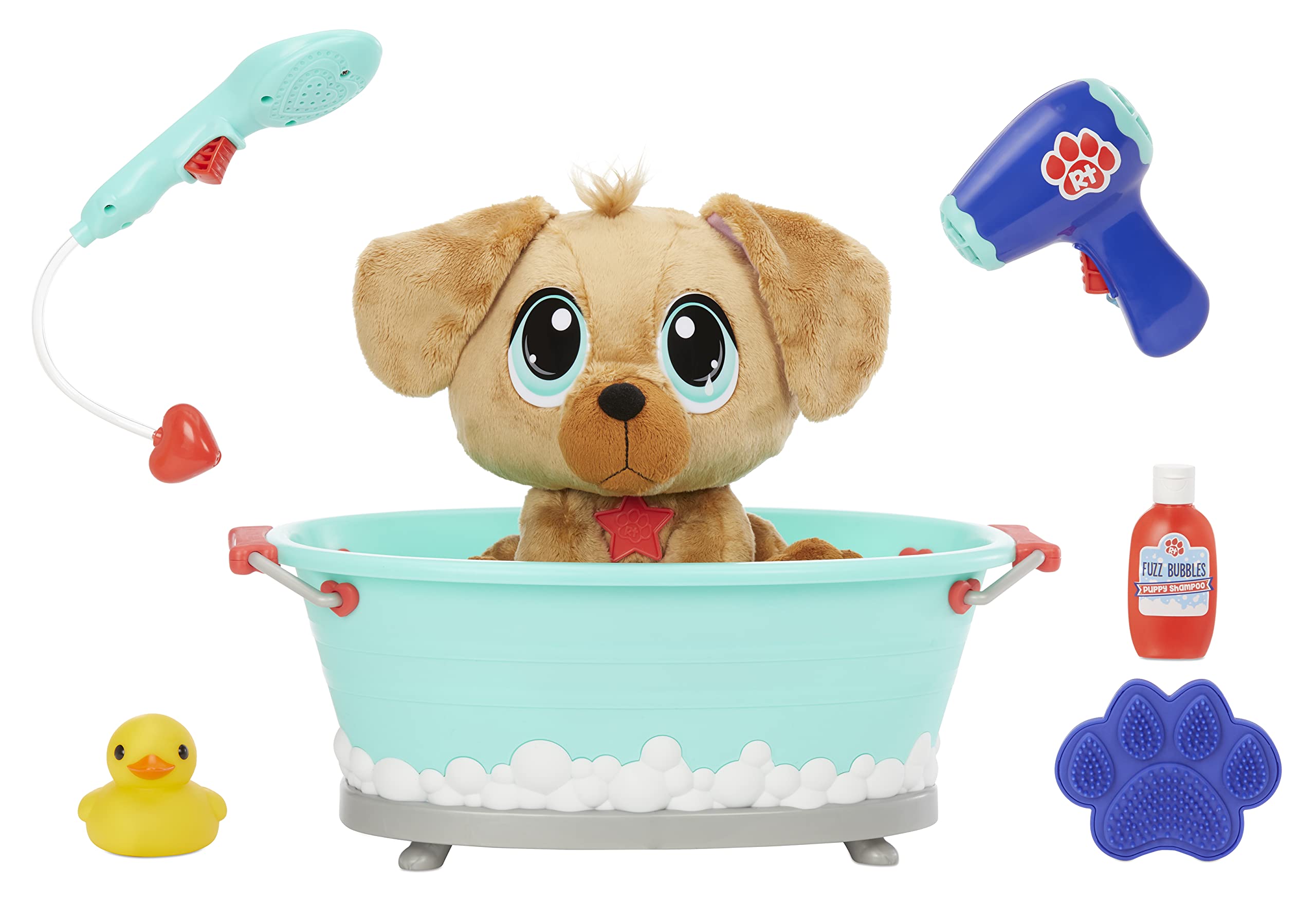 Little Tikes Rescue Tales Scrub 'n Groom Bathtub Playset w/ Golden