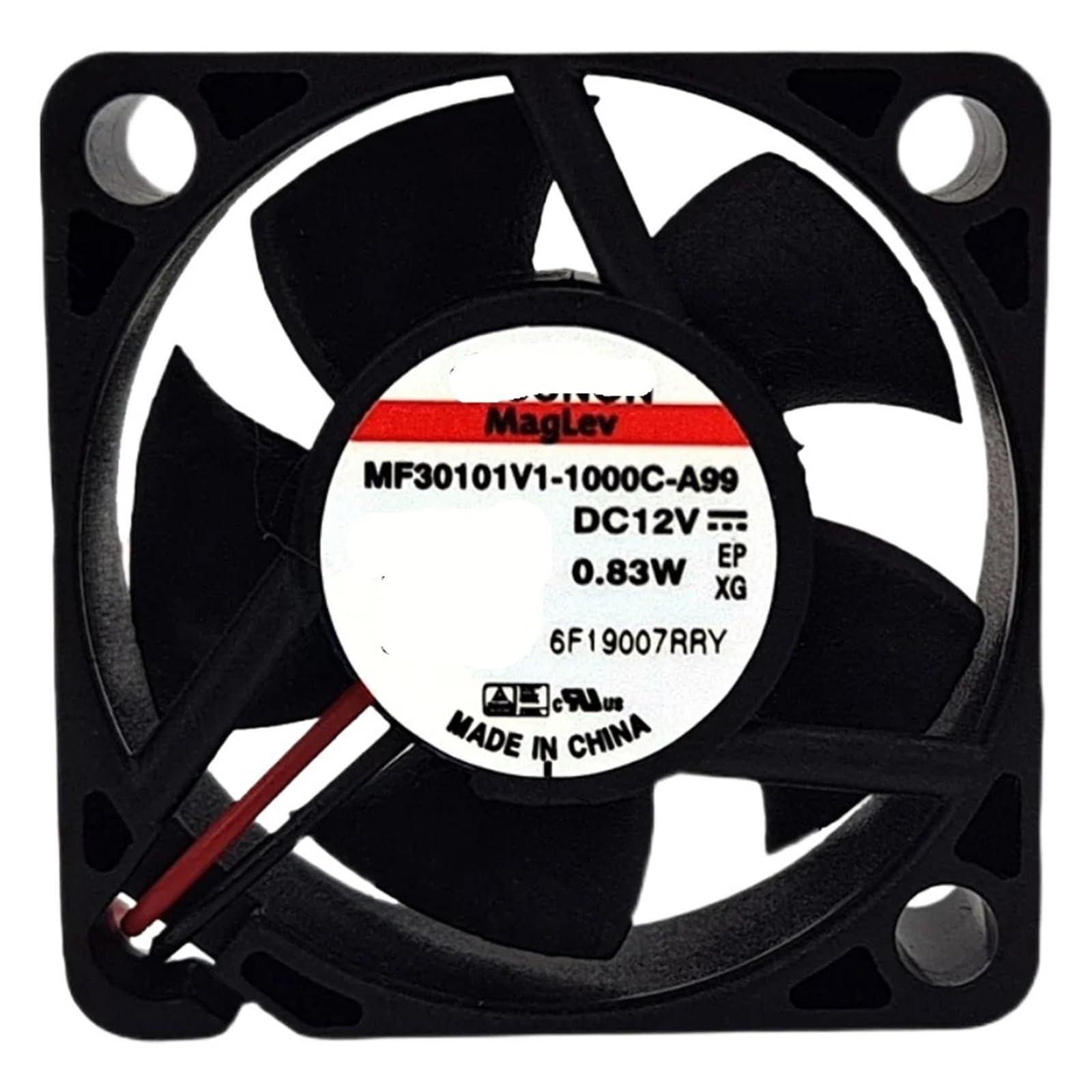 Fcarumiqp One Color Mf30101v1-1000C-A99 12V 0.83W 3010 Fan 3Cm 2 Pcs