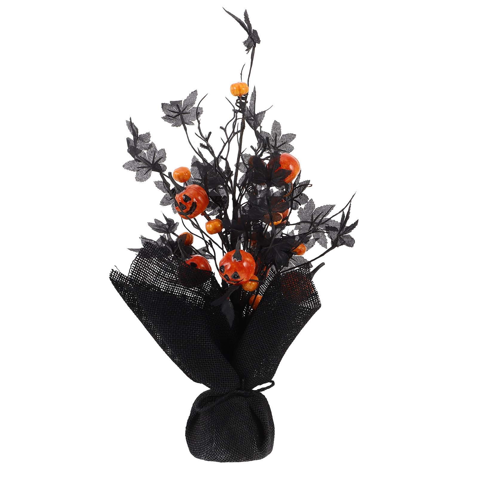 Arbre artificiel Halloween et automne avec citrouille et feuilles d'érable HOMSFOU