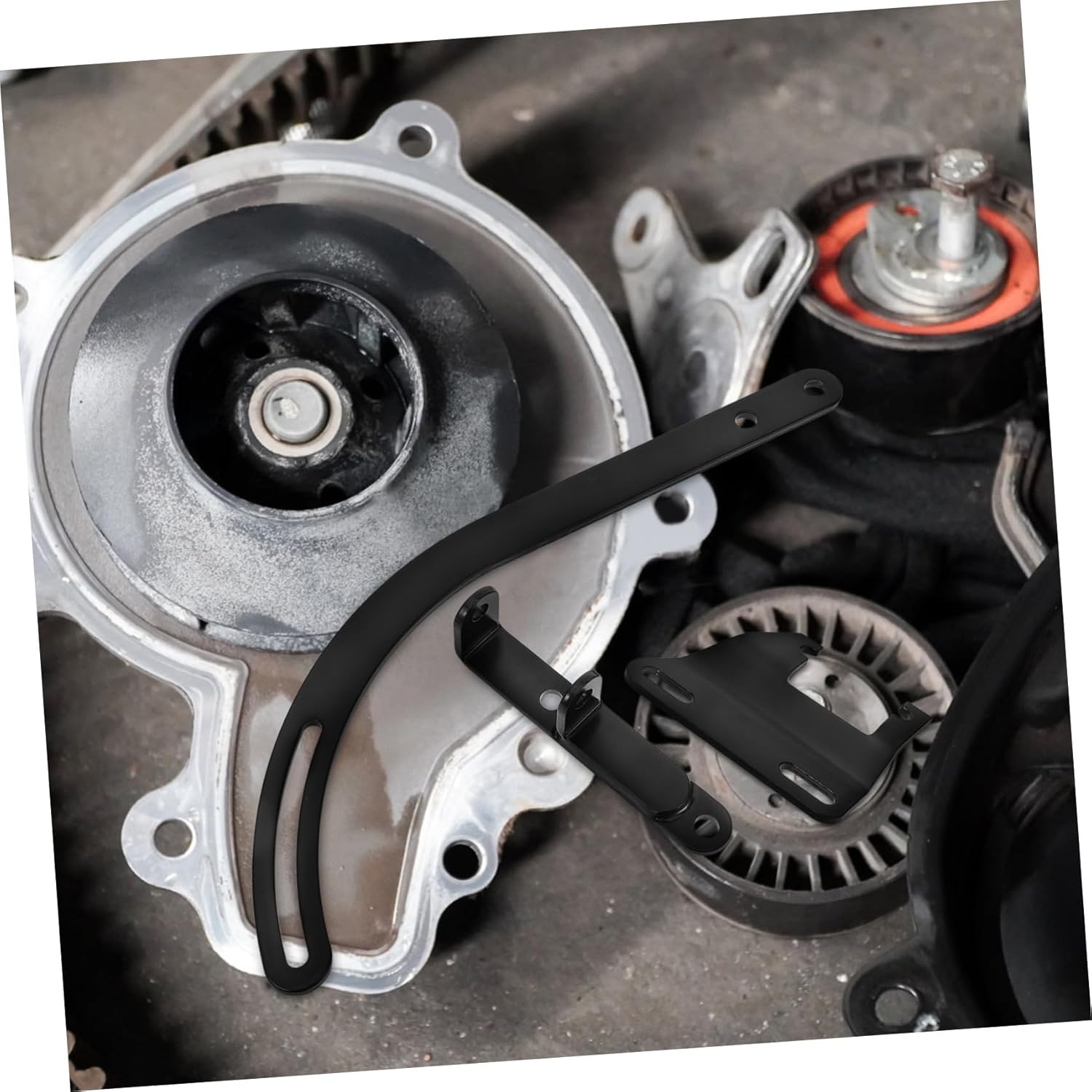 1Set Alternator Bracket Water Pump Mount Compatible with Chevrolet Easy Installation Professional Support Secure Fit for Optimal Performance