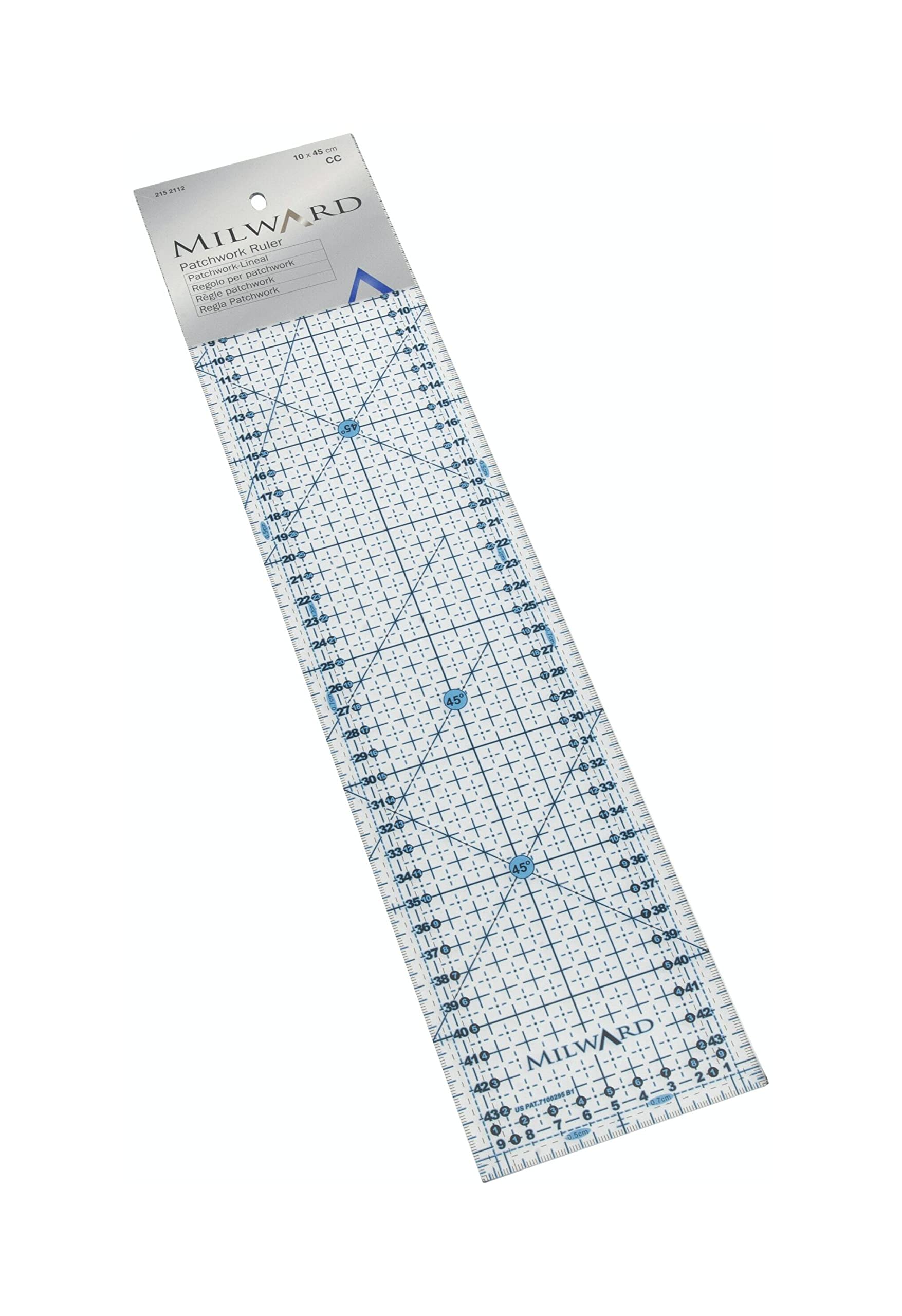 Milward Patchwork Rule, 10 x 45cm
