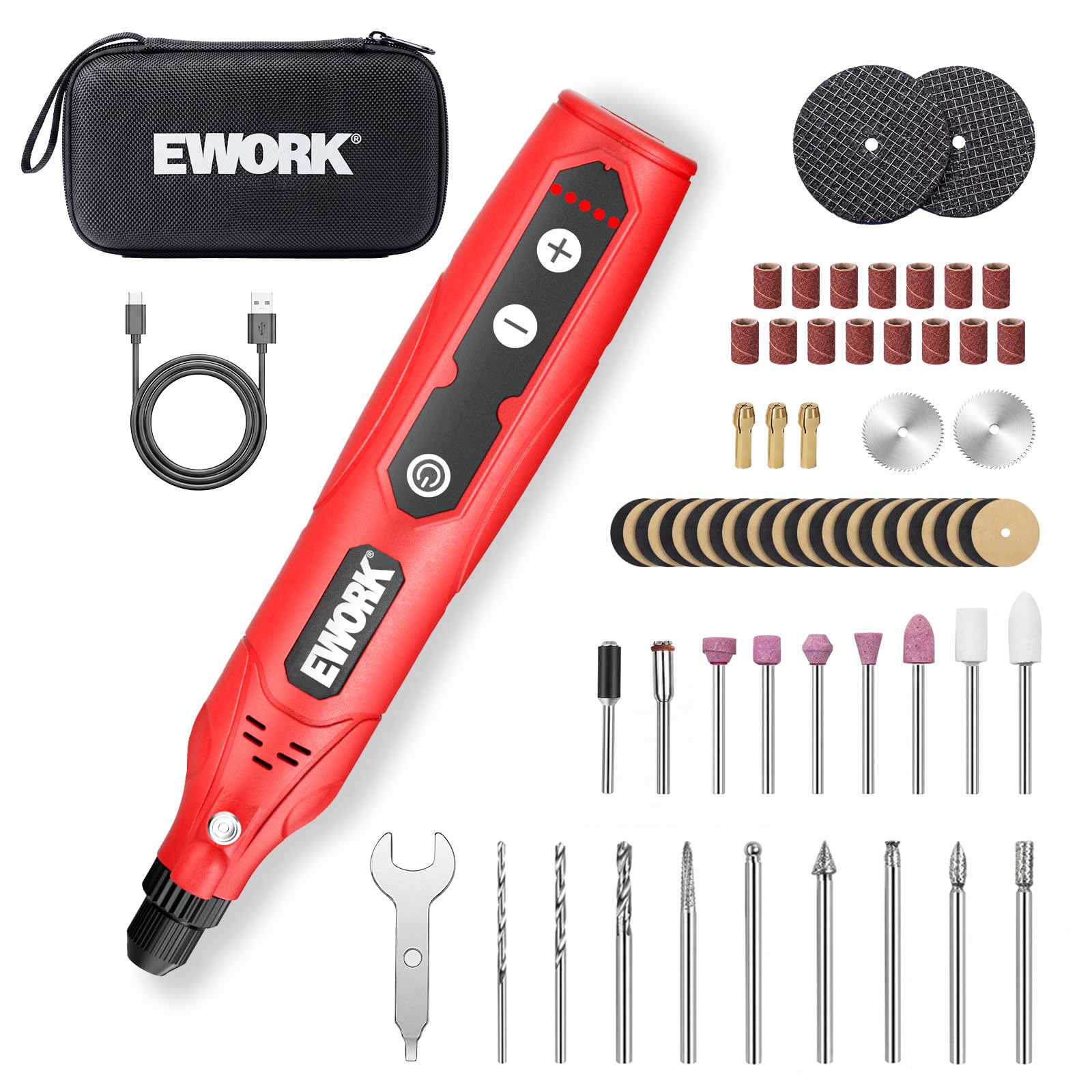 EWORK Mini utensile rotante senza fili