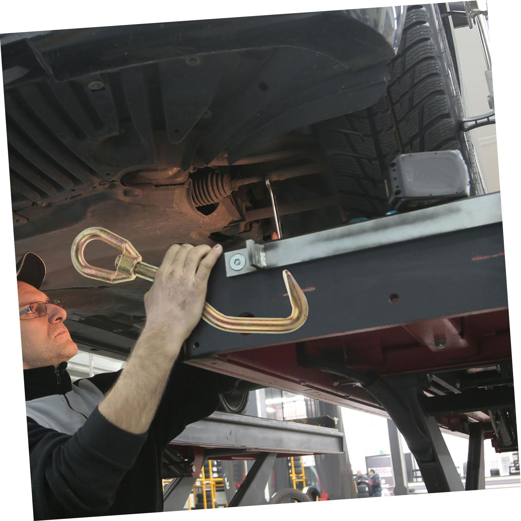VALICLUD Extracteur de Bosses en Acier Or pour Tôlerie Automobile, Outil Léger et Maniable Pince Serpentine pour Calibrage Précis de Carrosserie